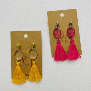 Bohemian Silk Earrings