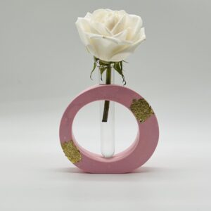 Round Tube Vase – Pink
