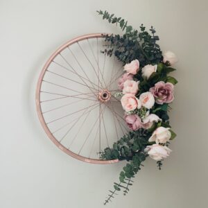 Bicycle Rim Wreath