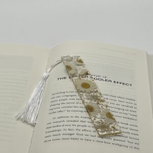 Floral Resin Bookmark